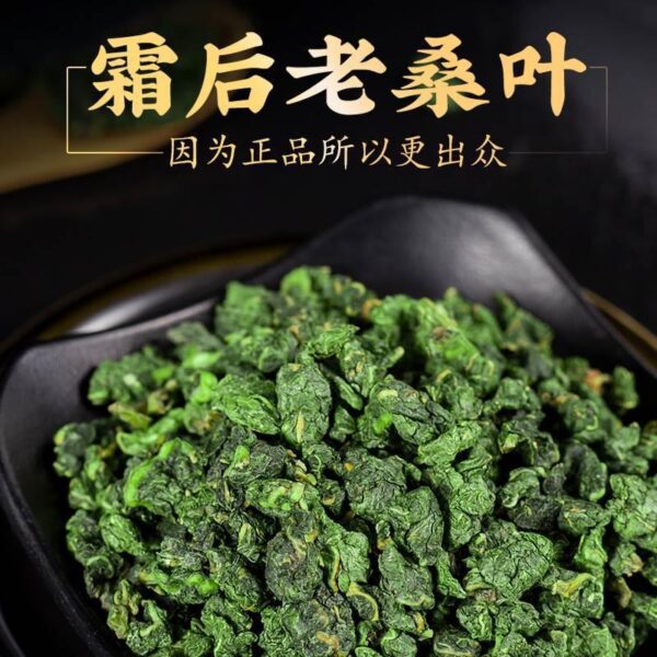 Authentic Frost Mulberry Leaf Tea Official Flagship Store 500g Fresh Chinese Herbal Medicine Autumn Queen Premium Frost Mulberry Leaves Soaked in Water - Image 2
