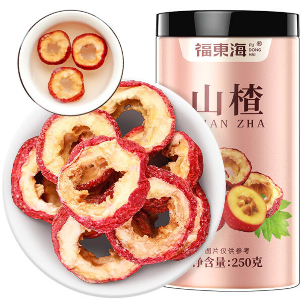 Fudonghai hawthorn 250g/bottle seedless hawthorn dried natural drying soaked in water flower fruit tea health tea wholesale distribution