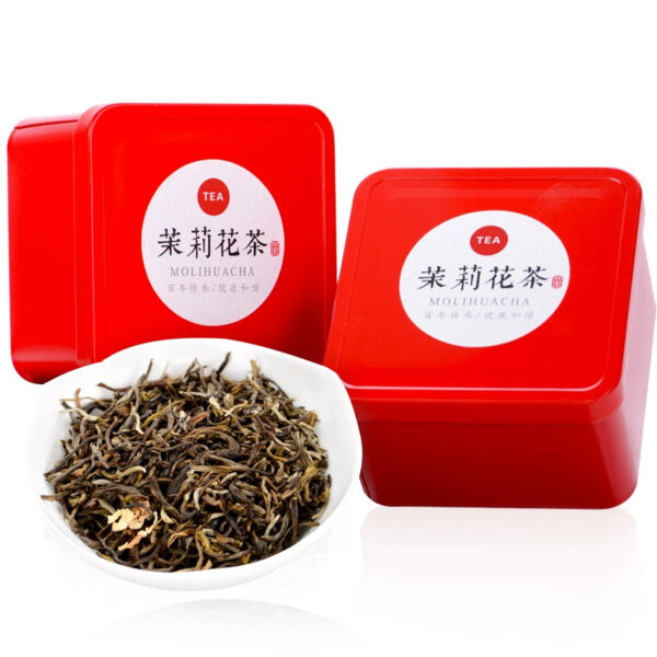 Zhongmin Hongtai New Tea Jasmine Tea Special 500 Strong Fragrance Roasted Green Bulk Herbal Tea Green Tea Fragrance Biluo Fujian - Image 2