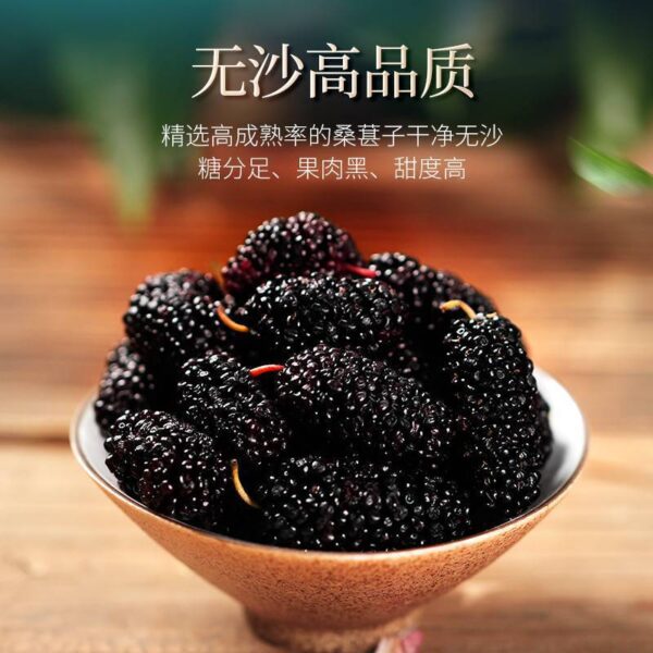 Dried blueberries, sugar-free and no additives, official flagship store, dried fruits, wild blue plums, plums, mulberries, Changbai Mountain specialty products, soaked in water - Image 3