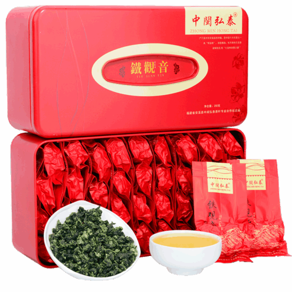 Zhongmin Hongtai New Tea Autumn Tea Tieguanyin Tea Anxi Oolong Tea Fragrance and Fragrance Combination Bag Gift Box - Image 4