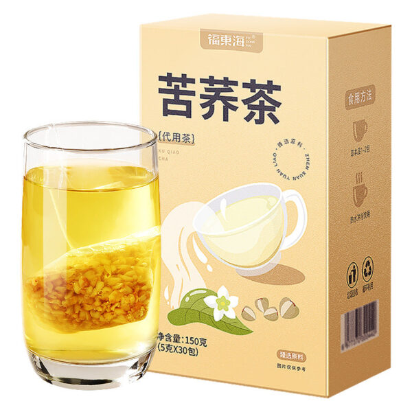 Fudonghai Tartary Buckwheat Tea 150g Luxiang Barley Tea Instant Replacement Tea Independent Packing Nutritious Raw Tea Wholesale Replacement