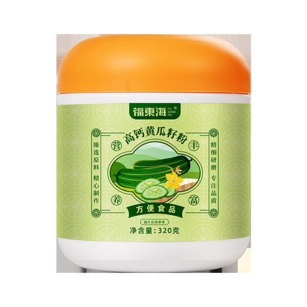 Fudonghai high calcium cucumber seed powder 320g old yellow melon seed powder middle-aged and elderly without added sucrose camp wholesale - Image 5