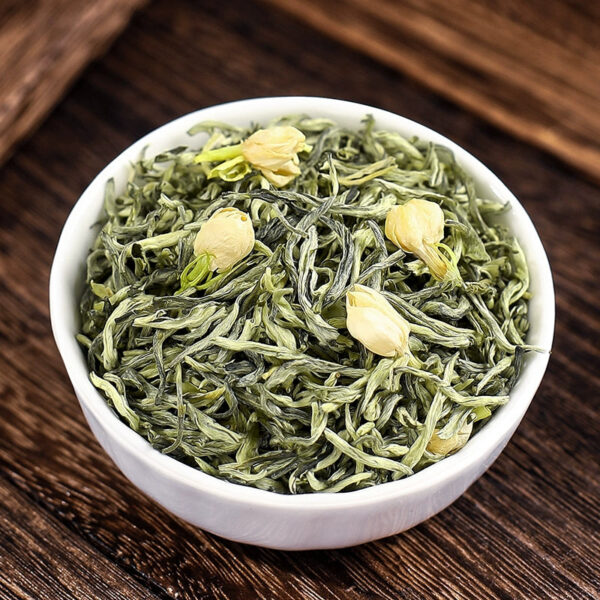 Zhongmin Hongtai New Tea Premium Fragrant Jasmine Tea Green Tea Maojian Ceramics New Year's Goods Gift Boxed Elders - Image 3