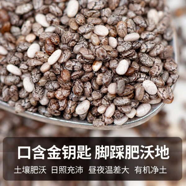 Fudonghai Chia Seeds 160g Boxed, Instant Meal Replacement Satiety Coarse Grains, Chia Beverage Seeds Edible Chia Seeds - Image 2