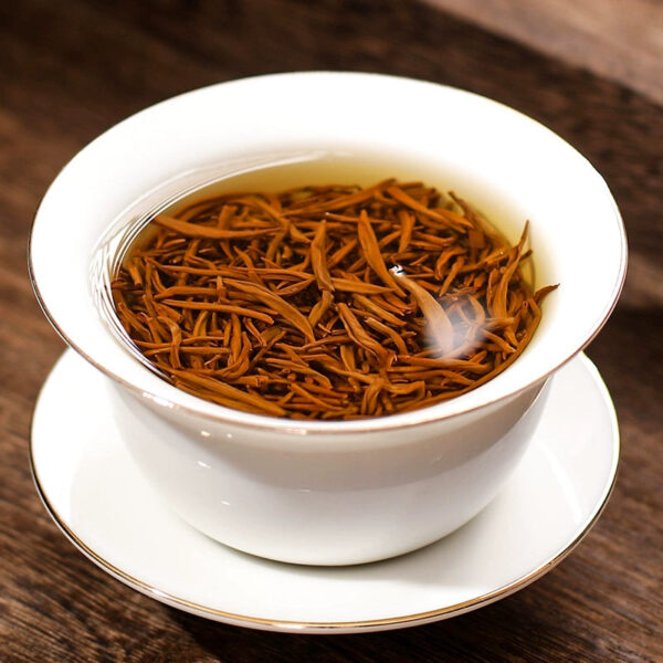 Zhongmin Hongtai Wuyishan Premium Jin Junmei Black Tea Luxiang Tea 2025 New Tea Canned 500g Gift - Image 3