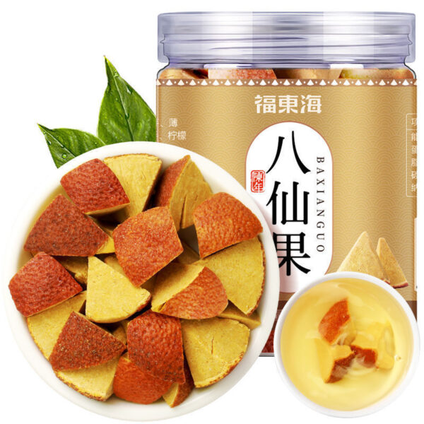 Fudonghai Orange Red Eight Immortals Fruit 500g/can Wholesale Jianghu Stall Exhibition Instant Eight Immortals Fruit Yellow Horn Hair - Image 6