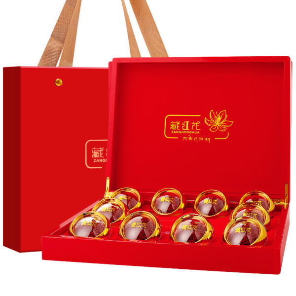 Fudonghai Xizang Saffron 16g Gift Box Xizang Premium Genuine Saffron Soaked in Water West Safflower Wholesale - Image 5