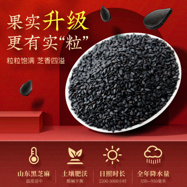Fudonghai Guofeng Crispy Black Sesame Pills 72g/box Black Sesame Pills Nine Steamed Nine Sun Snacks Small Package Wholesale - Image 3
