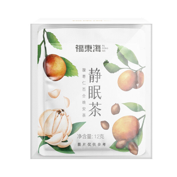 Fudonghai Jingmian Tea 144g jujube seed lily good night tea health tea sleep tea bubble water tea bag delivery wholesale - Image 6