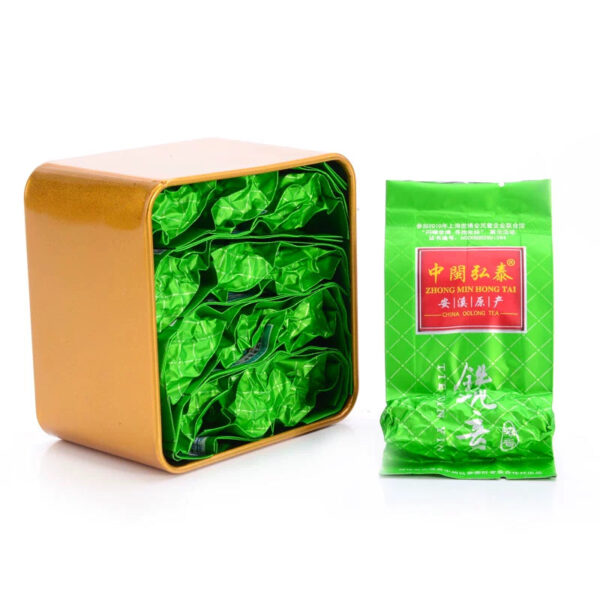 Zhongmin Hongtai Premium Luzhou Fragrance Fujian Anxi Tieguanyin Oolong Tea Small Package Box 70g/G118