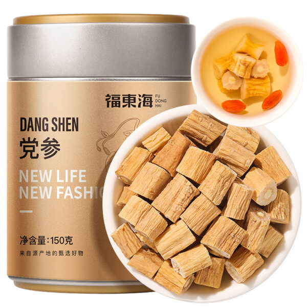 Fudonghai Codonopsis Codonopsis 150g Gansu Tudang Ginseng Hand Ginseng Stretches Complete with Astragalus Angelica Poria Gorgon Soup Materials