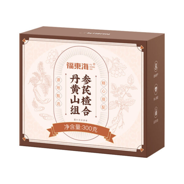 Fudonghai Danshen Astragalus Hawthorn Combination 300g/box, Tee Tea Health Tea Soaked in water and soup Wholesale distribution - Image 5