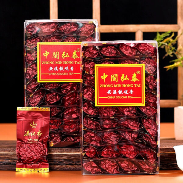 Zhongmin Hongtai Premium Fragrance Anxi Tieguanyin Tea Full Cup Orchid Fragrance 1200 Gande Zhengwei Autumn Tea 500g - Image 5