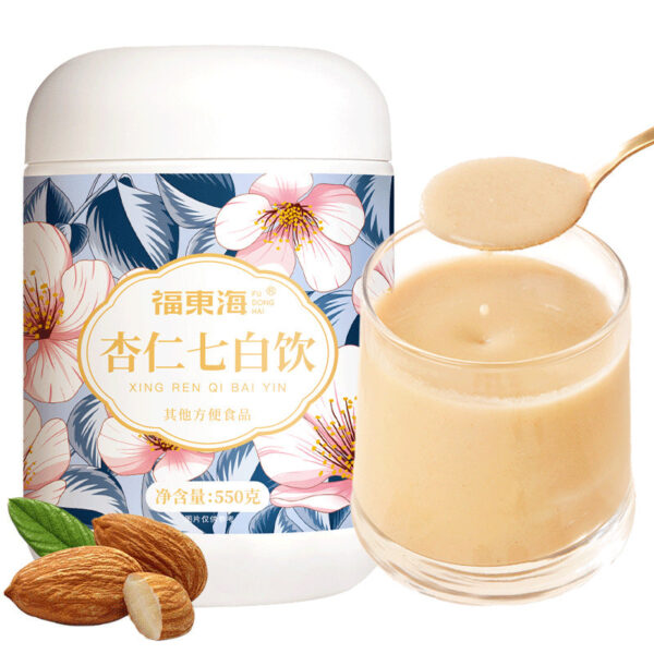 Fudonghai Lily Almond Powder 550g Oat Yam Poria Brewing Nutritious Breakfast Light Food Meal Replacement Wholesale WeChat Business - Image 6
