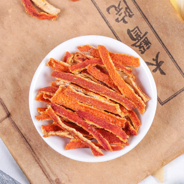 Dried tangerine peel genuine soaked in water and tea, nine-made orange peel old orange peel silk premium spice Chinese herbal medicine Hibiscus tea - Image 2