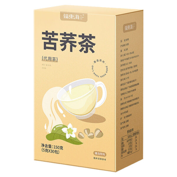 Fudonghai Tartary Buckwheat Tea 150g Luxiang Barley Tea Instant Replacement Tea Independent Packing Nutritious Raw Tea Wholesale Replacement - Image 5