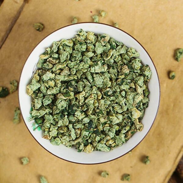 Dried lotus leaf Chinese herbal medicine flagship store Weishan Lake whole Ho leaf fresh lotus leaves soaked in water Hehe leaf grains - Image 4