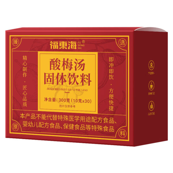 Fudonghai sour plum soup solid drink 300g osmanthus sour plum powder old Beijing ebony dried sour plum juice wholesale distribution - Image 5