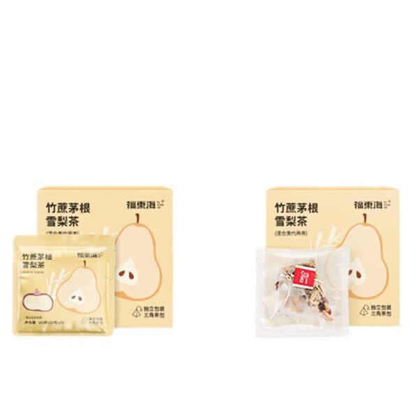 Fudonghai Bamboo Cane Maogen Sydney Tea 120g, no-brewing triangle tea bag, children's moisturizing scented tea, health tea generation - Image 5