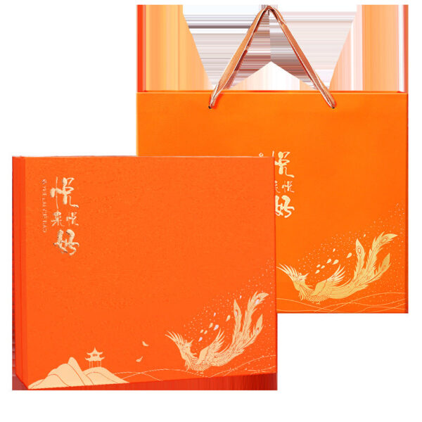 Fudonghai isinglass Yuanbei seafood three-pack gift box 325g, yellow flower isinglass flower glue dried scallops New Year's gift - Image 5