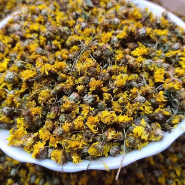Dried goods Chrysanthemum Dried goods Canned wild chrysanthemum Chrysanthemum Dried chrysanthemum tea Tea soaked in water - Image 2