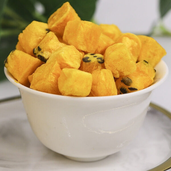 Freeze-dried passion fruit cubes dried 500g brewed fruit dried kumquat lemon green orange cold brewed tea dried eat soaked in water drink - Image 4