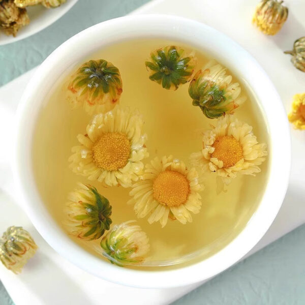 Chrysanthemum Tea Premium Official Genuine Flagship Store 500g Honeysuckle White Chrysanthemum Hang Fetal Chrysanthemum Soaked Water Tea Bag - Image 4