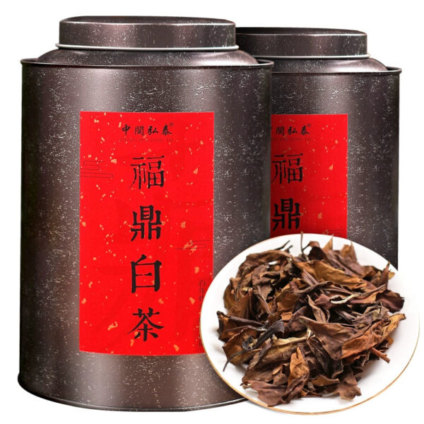 Zhongmin Hongtai authentic Fujian alpine old white tea Shoumei loose tea gift box aged old Shoumei bulk genuine - Image 2