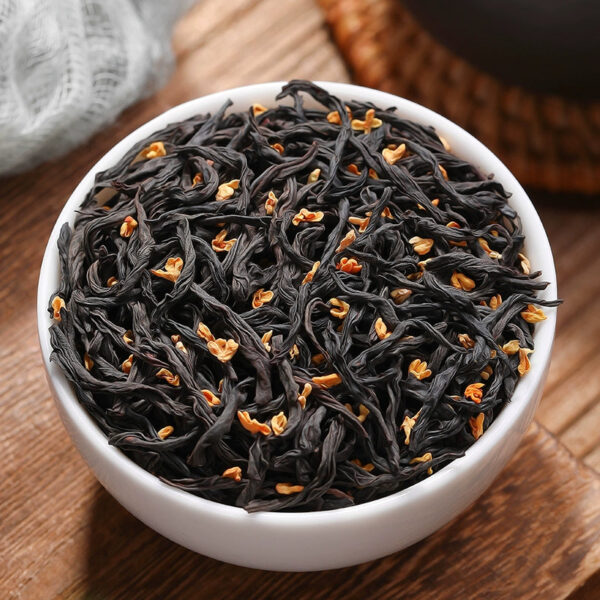 Zhongmin Hongtai new tea osmanthus black tea Zhengshan small species strong fragrance type nectar fragrance, gift box for elders during the Chinese New Year - Image 3