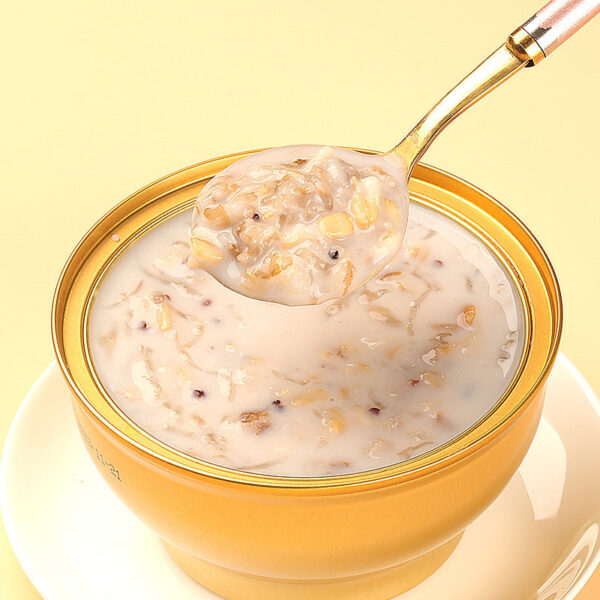 Fudonghai thick coconut milk bird's nest porridge 258 * 6 bowls, ready-to-eat thick coconut milk oat bird's nest healthy meal replacement wholesale distribution - Image 3