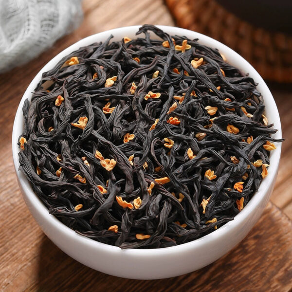 Zhongmin Hongtai new tea osmanthus black tea strong fragrance Wuyishan Zhengshan small species ancient method cellar bag making bulk drink - Image 2