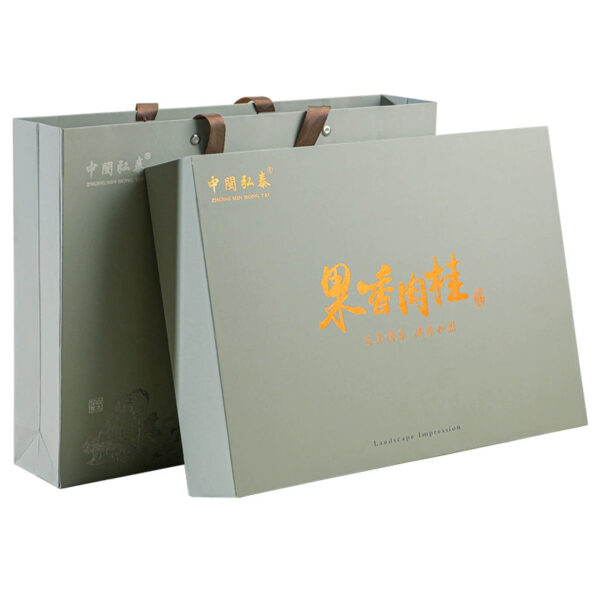 Flower and fruit fragrant cinnamon skin Wuyishan strong fragrance Dahongpao Xinyan tea high-end gift box small bag 500g - Image 2