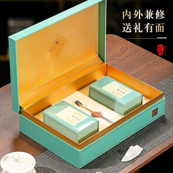 Zhongmin Hongtai New Tea, Mingqian Premium Maojian Green Tea, Strong Fragrance and Anti-foaming Alpine Cloud Bud New Year's Gift Tea Tasting - Image 5