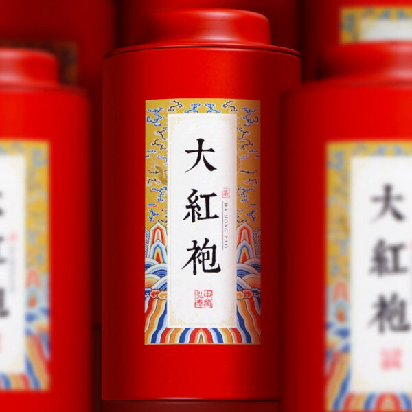 Zhongmin Hongtai New Tea Fujian Dahongpao Tea Oolong Tea Charcoal Roasting Flavor Cinnamon Ripe Tea Can Bulk - Image 4