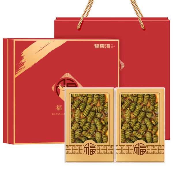 Fudonghai Dendrobium officinale 120g/New Year's gift box, Zhejiang Yueqing selected special Dendrobium officinale maple bucket raw materials wholesale