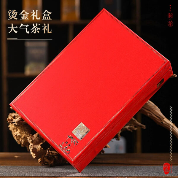 Zhongmin Hongtai Fujian old white tea aged Shoumei Gongmei alpine white tea gift box gift gift tea 100g - Image 4