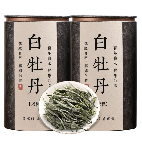Zhongmin Hongtai Tea Premium Fujian White Tea Alpine White Peony Wild White Tea Loose Tea Canned Alpine Spring Tea - Image 2