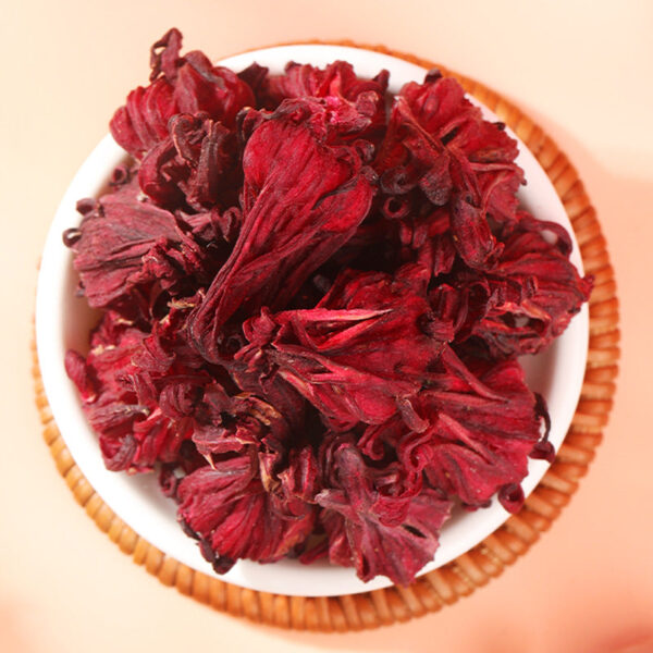 Fudonghai Roselle Flower 100g Roselle Flower Tea Large Dried Rose Eggplant Flower Tea Nourishing Health Tea Wholesale - Image 3