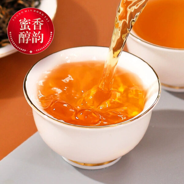 Zhongmin Hongtai Yan Chuang World New Tea Jin Junmei Fujian Black Tea Tea Gift Box 500g Honey Fragrance Bulk Canned - Image 4