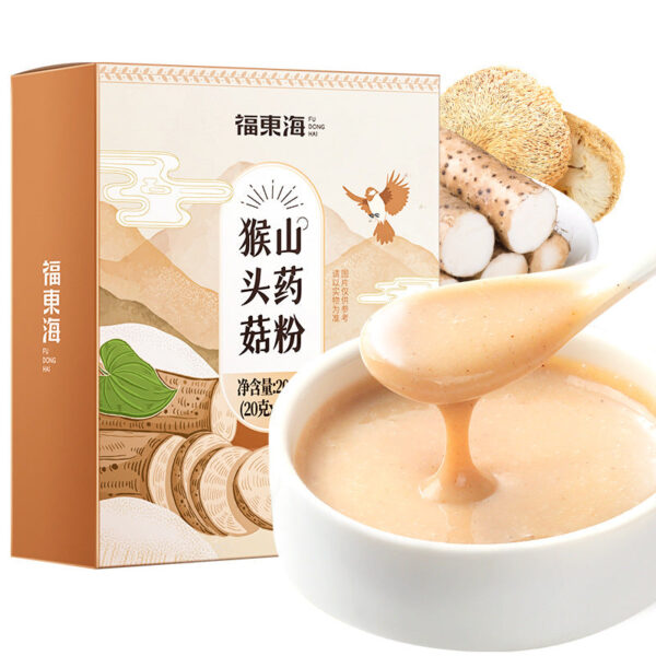 Fudonghai Hericium erinaceus yam powder 200g, whole grain rice dilute nutritious breakfast ready-to-eat meal replacement food preparation and delivery