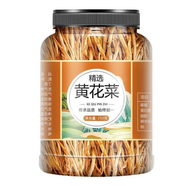 Day lily dried goods 500g new goods are not premium Shanxi Datong farmhouse homemade hot pot soup commercial dried golden needles - Image 6