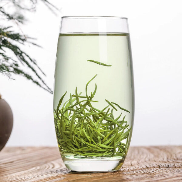 Zhongmin Hongtai Premium Maojian Whole Bud Mingqian Alpine Chinese New Year Green Tea 2025 Rizhao Foot Gift Box Canned 500g - Image 5