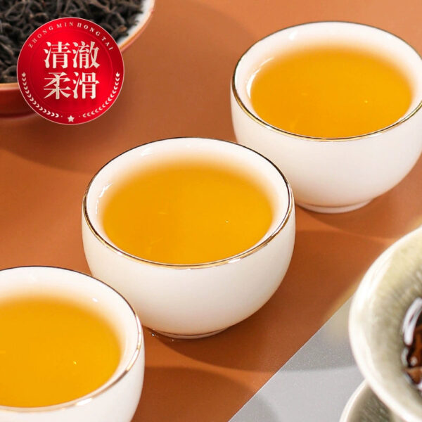 New Spring Tea Zhongmin Hongtai Zhengshan Small Black Tea Honey Fragrance Premium Authentic Fujian Black Tea Bulk Gift Box 500g - Image 3