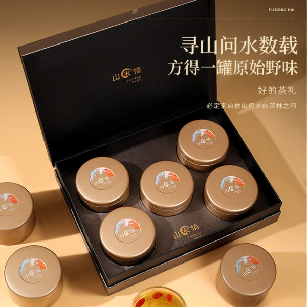 Fudonghai American Ginseng Gift Box 200g Canadian American Ginseng Slices Raw Materials New Year's Goods Jiapin Tea Gifts Wholesale Gifts - Image 2