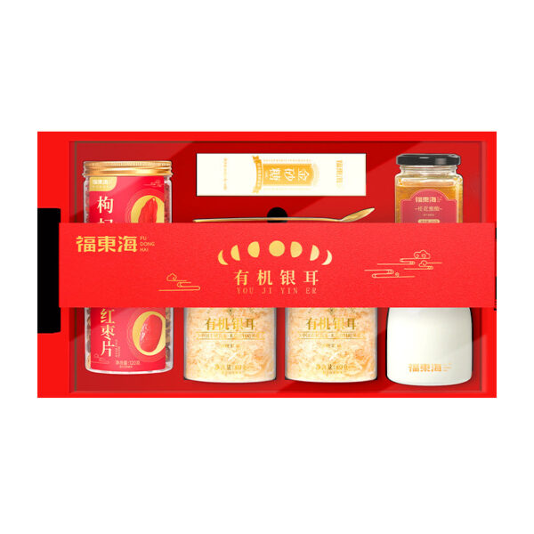 Fudonghai Organic Tremella Gift Box 80g * 2 Materia Medica Planted Tremella Free Foaming and Cooking Nutritious Meal Replacement Wholesale - Image 5