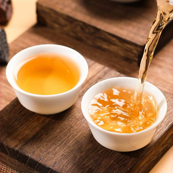 Zhongmin Hongtai traditional carbon roasted strong fragrance Fujian Anxi Tieguanyin old tea cooked tea foot fire roasted carbon roasted oolong tea - Image 4