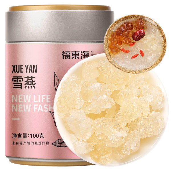Fudonghai Xueyan 100g, Yunnan brushed Xueyan can be used with saponin rice peach gum nutritional meal replacement wholesale