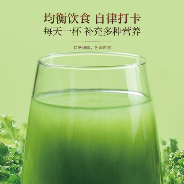 Fudonghai kale powder 250g high dietary fiber vegetable powder meal replacement powder green juice fruit and vegetable powder wholesale distribution - Image 3