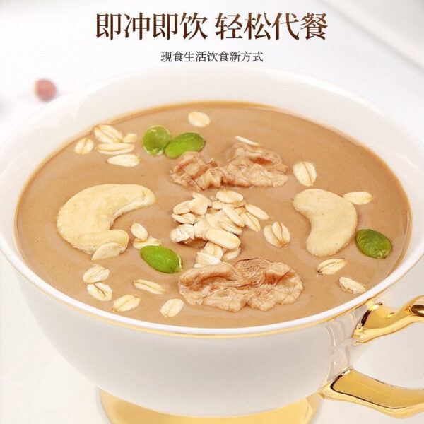 Fudonghai Bazhen Cake Powder 600g, Yam Barley Gorgon Poria Powder, Wholesale of Whole Grain Meal Replacement Powder - Image 2